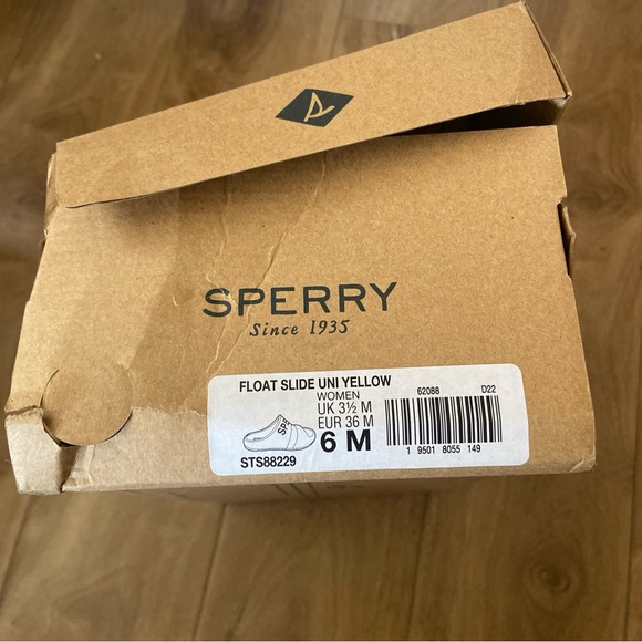 Sperry Float Uni Yellow Women’s Slides Size 6 - Picture 12 of 12